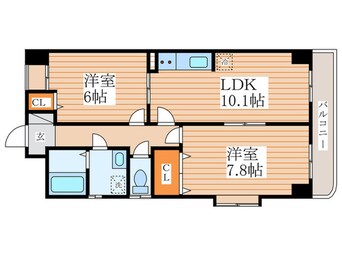 間取図 レジェンドアビタシオン