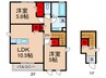 メゾンルミナス 2LDKの間取り