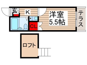 間取図 ＬＯＨＡＳ１０１０