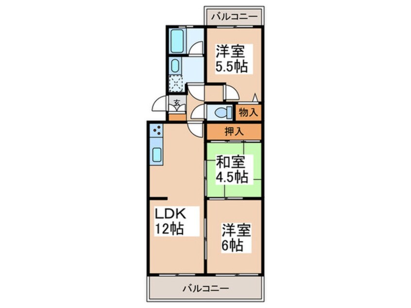 間取図 鷺沼レジデンス