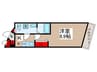 プレール・ドゥーク西新井Ⅱ 1Kの間取り