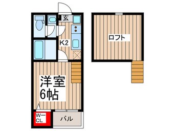 間取図 セントテラス北砂