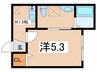 ベイルーム本厚木元町 1Kの間取り