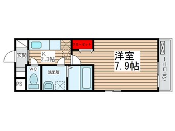 間取図 サンライズ中瀬