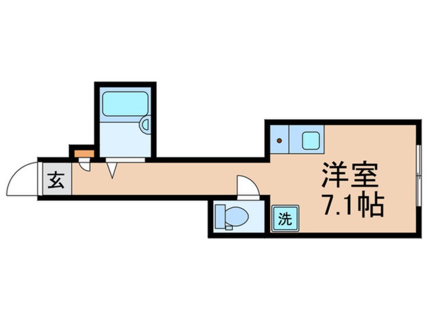 間取図 コンフォートハウスラザ