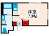 アンドベース 1Rの間取り