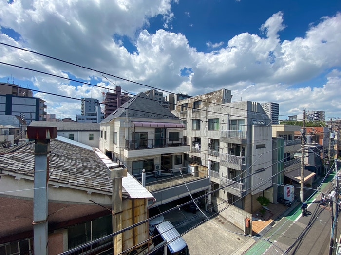 室内からの展望 アンドベース