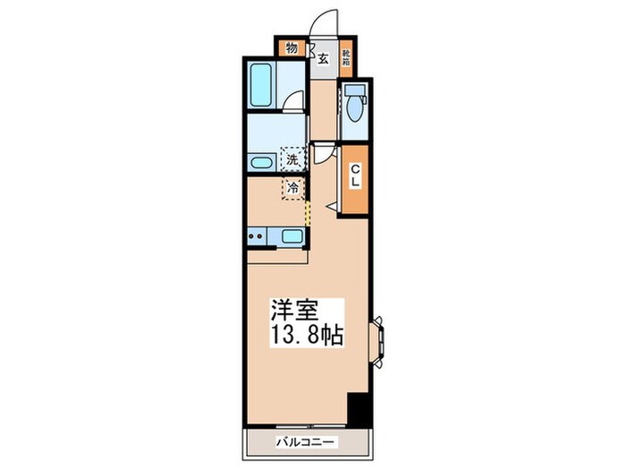 間取り図 Ｃｈａｓｔａｎｅａ