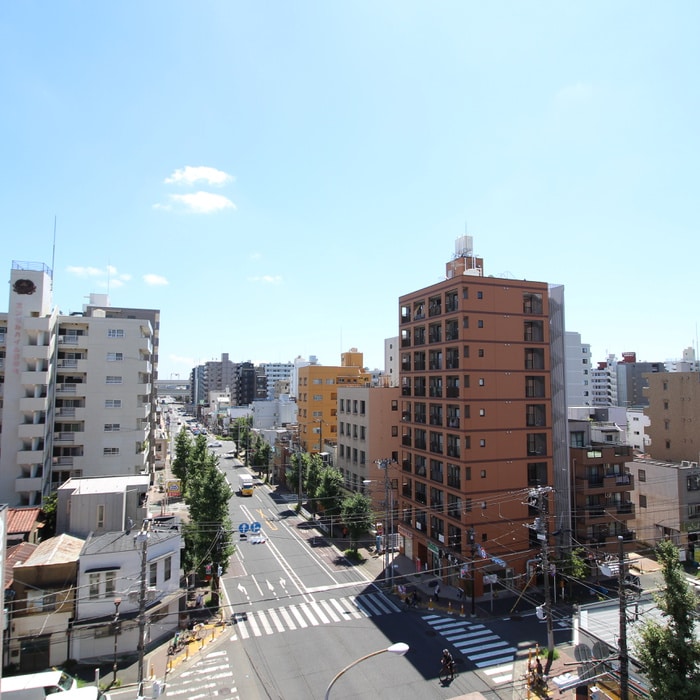 室内からの展望 コスモハイツ上原