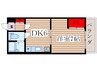 サンドエル 1DKの間取り