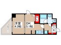 ＣＲＥＡＬ門前仲町Ⅱの間取図