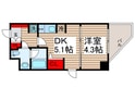 ＣＲＥＡＬ門前仲町Ⅱの間取図