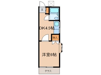 間取図 樫の木ハイツ