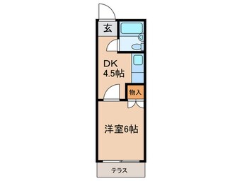 間取図 樫の木ハイツ