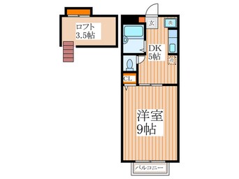 間取図 ブランド－ル富士Ⅰ