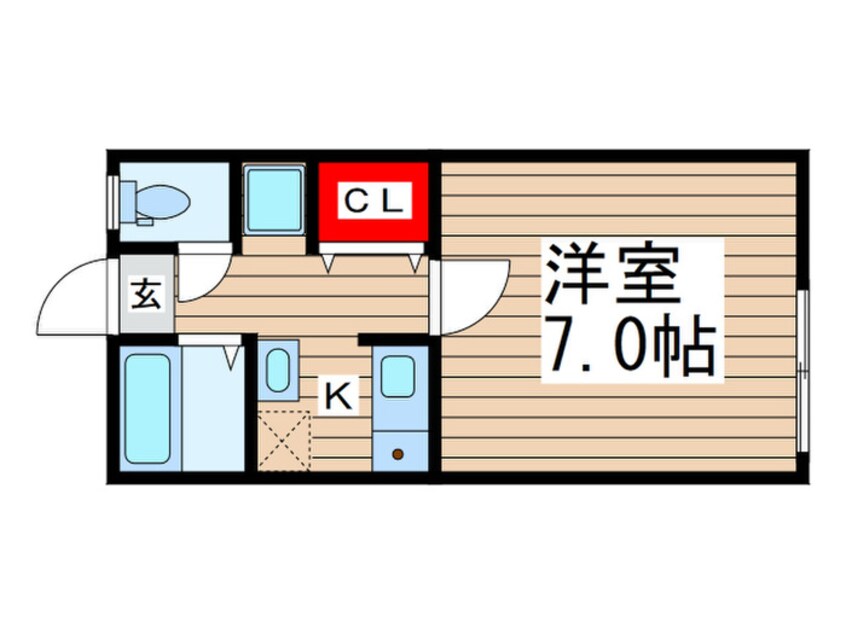 間取図 ヴィレッタ花園