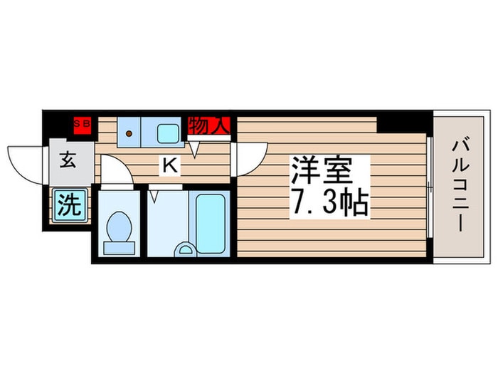 間取り図 第８白子ビル