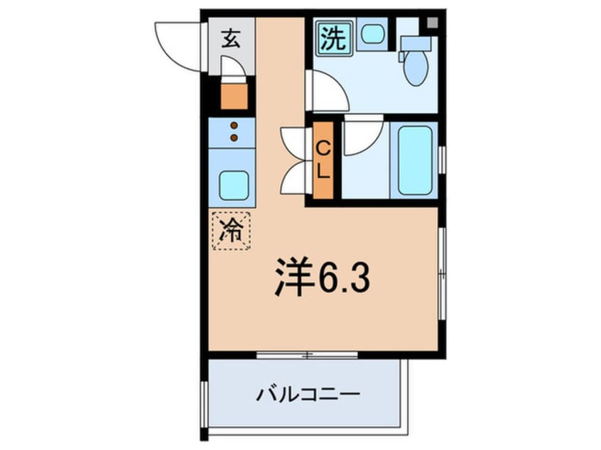 間取図 ファ－レ大塚Ⅱ