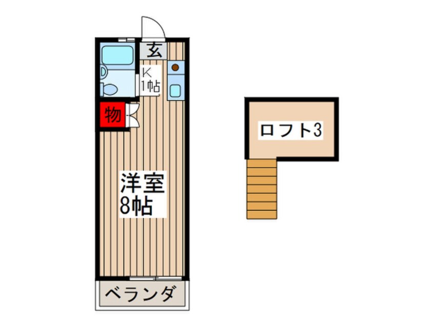 間取図 指扇ハイツ