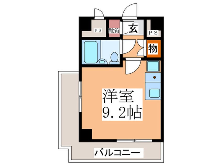間取図 ﾗｲｵﾝｽﾞﾏﾝｼｮﾝ河辺第２（701）