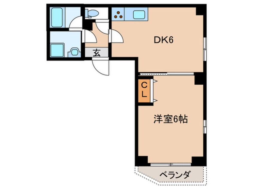 間取図 中馬込プレイス