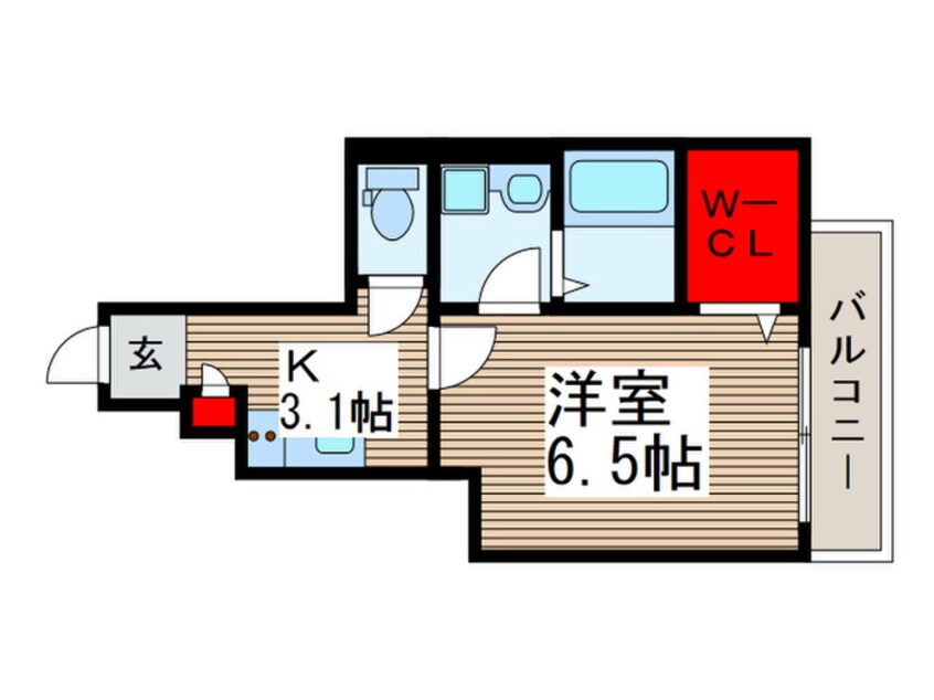 間取図 ディアコート東所沢