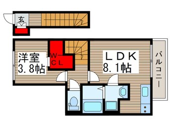 間取図 ディアコート東所沢