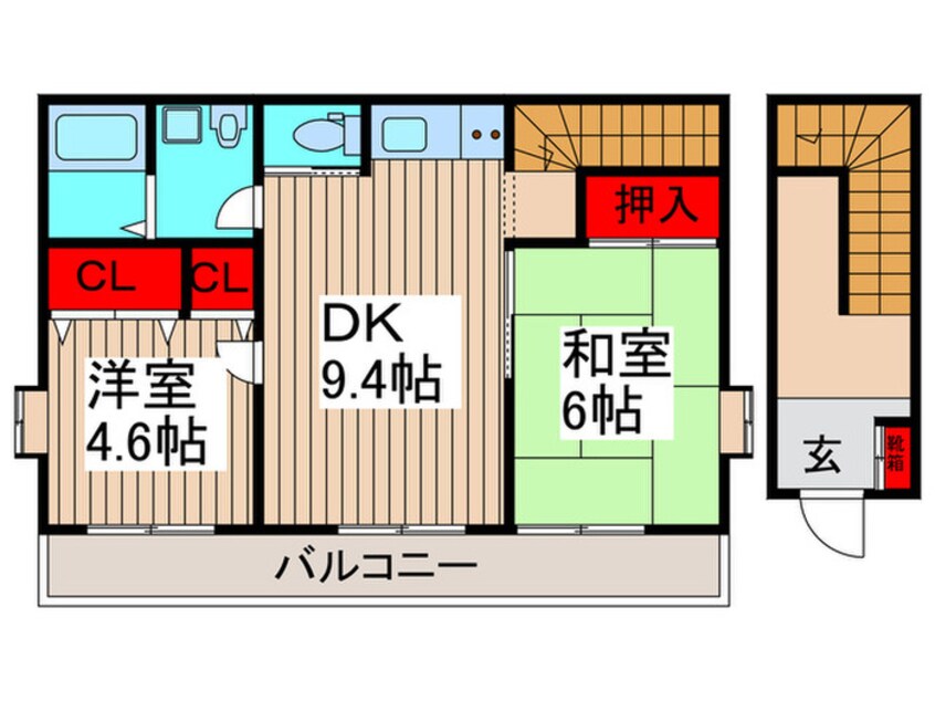 間取図 吉野町一丁目戸建