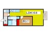 仮）さいたま市中央区大戸1丁目 1LDKの間取り