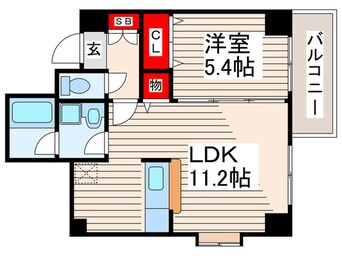 間取図 アネシス西葛西