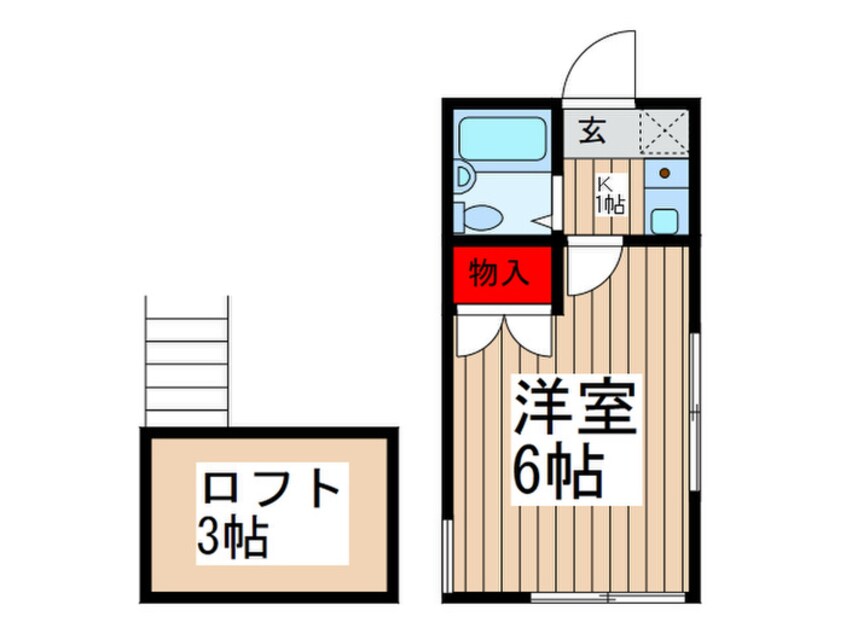 間取図 宝栄ハイツ和光