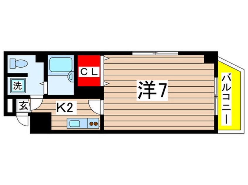 間取図 イートス千葉