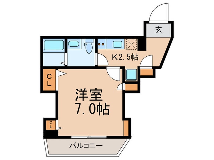 間取り図 アイディ品川25