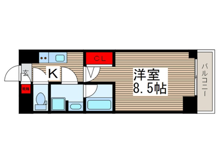 間取図 S-FORT行徳