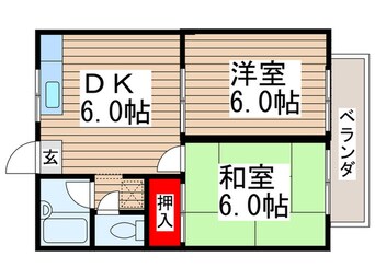 間取図 メゾンハピネス