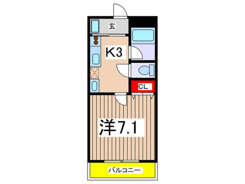 間取図 フォレスト三田
