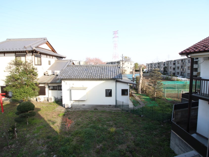 室内からの展望 テラスハウス北