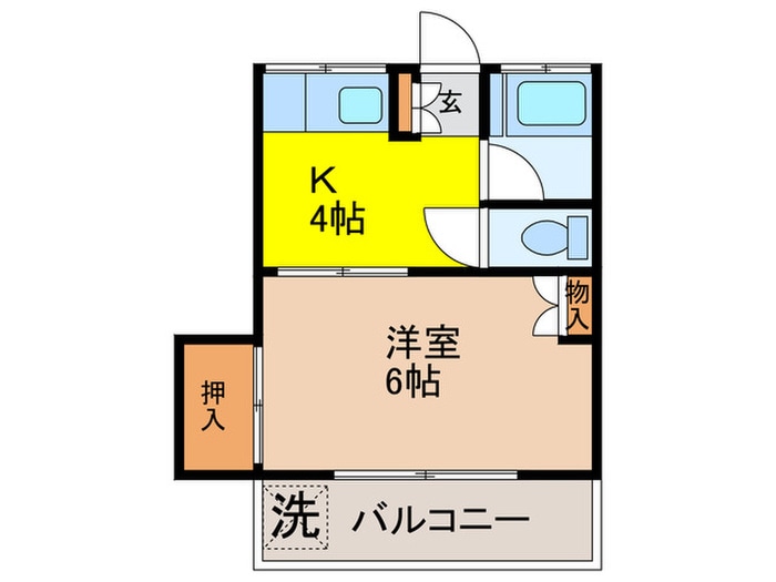 間取り図 芳光ハイツ