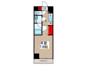 間取図 ｻﾞ･ﾌﾟﾚﾐｱﾑｷｭｰﾌﾞG潮見(311)
