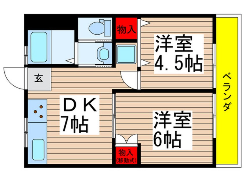 間取図 菅野マンション