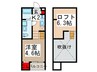 Ｌａ　Ｌｕｃｅ 1Kの間取り