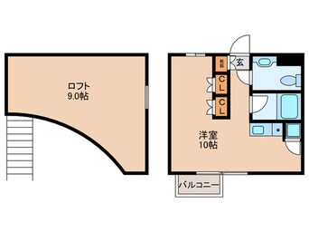 間取図 ベルハイツ