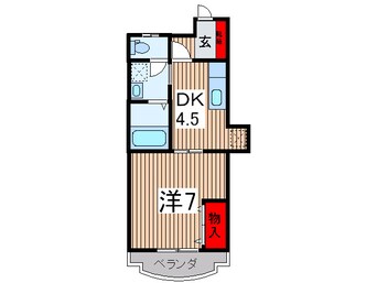 間取図 ベルシャンテ