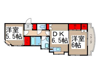 間取図 ベルシャンテ