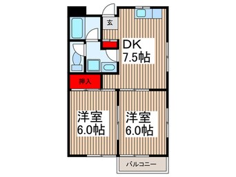 間取図 パストラル・シオン