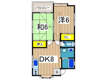 間取図 岩澤ハイツ