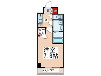 間取図 プライムアーバン住吉Ⅱ(904)