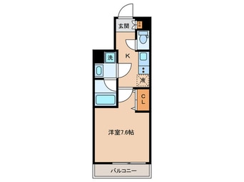 間取図 アンベリール大山WEST(403)