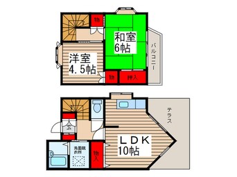 間取図 エスペラント立澤Ｃ