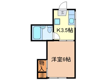 間取図 メゾンコスモス